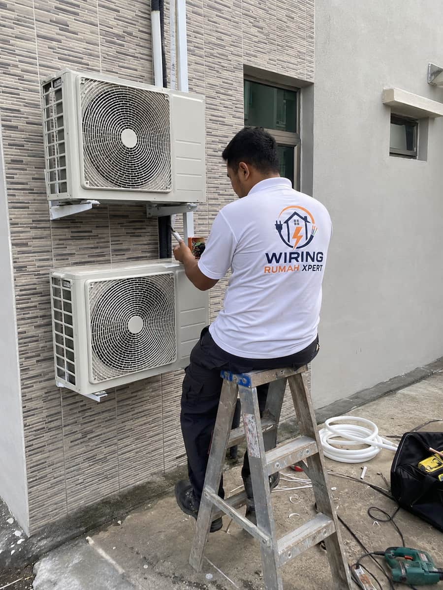 Pemasangan 4 Aircond Daikin Inverter Kondominium Mont Kiara - 2